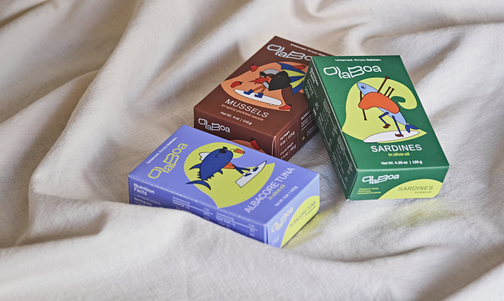 tinned fish pack packaging